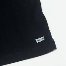 ■Levis/リーバイス・クルーネック無地Tシャツ・ブラックLL新品■_画像6