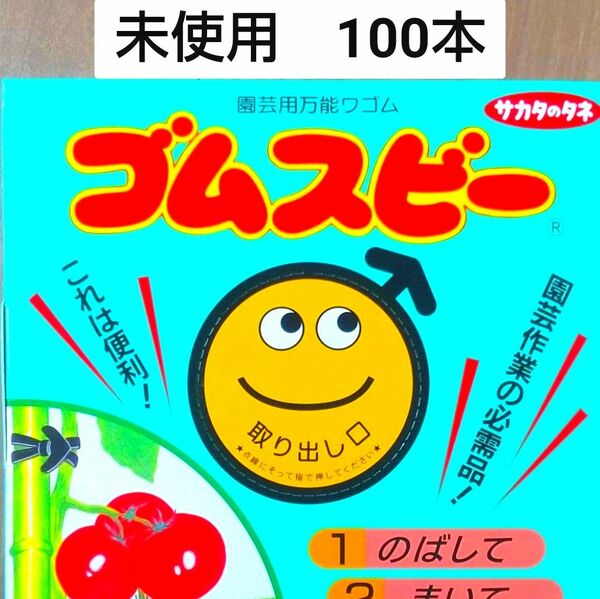 未使用□サカタのタネ ゴムスビー バラ100本