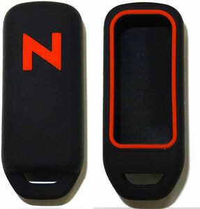 N-BOX スマートキーケース ブラック×レッド NBOXプラス Nワゴン N-ONE 新型 スマートキーカバー