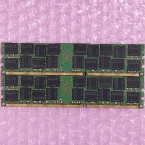 【動作確認済】SAMSUNG DDR3-1600 計32GB (16GB×2枚セット) PC3L-12800R ECC Registered RIMM メモリの画像2