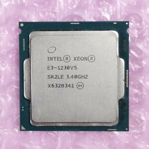 [ operation verification ending ]Intel Xeon E3-1230 V5 SR2LE 3.40GHz / LGA1151 ( stock 3)