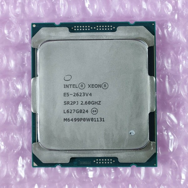 【動作確認済み】Xeon E5-2623 V4 2.60GHz サーバー用CPU LGA2011-3 (2623V4) 在庫1