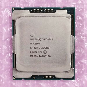 【動作確認済み】Xeon W-2104 SR3LH 3.20GHz サーバー用CPU LGA2066 ※複数入荷