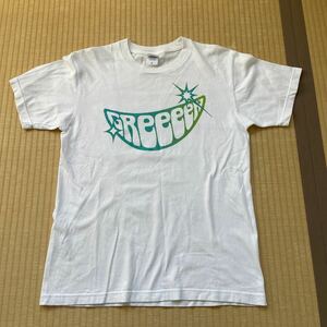 GReeeeN 半袖Tシャツ グリーンロゴTシャツ 10thAnniversary オフィシャルTシャツ GRe4N BOYZ グリーンボーイズ tシャツ