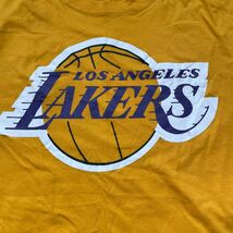 ロサンゼルスレイカーズ Tシャツ Los Angeles Lakers 半袖Tシャツ LAKERS ロゴTシャツ レブロン 八村 塁 NBA グッズ_画像2