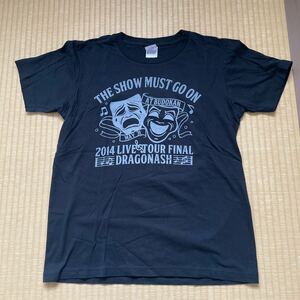 ドラゴンアッシュ Tシャツ DRAGONASH 2014 LIVE TOUR AT BUDOKAN バンドTシャDragonAsh 武道館 オフィシャルTシャツ ツアーTシャツ降谷建志