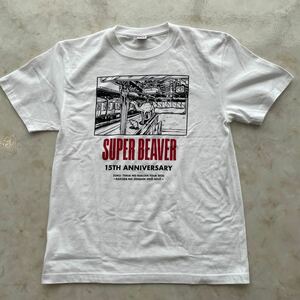 SUPER BEAVER バンドTシャツ スーパービーバー ツアーTシャツ SPBV 半袖Tシャツ super beaver 15th Anniversary オフィシャルTシャツ TOUR