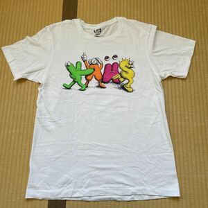 カウズ Tシャツ KAWS ユニクロ コラボTシャツ グラフィックTシャツ kaws 半袖Tシャツ UNIQLO 半袖tシャツ UT オフィシャルグッズ ロゴT