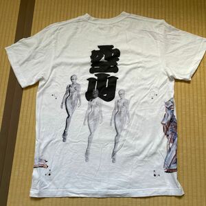 空山基&中村哲也 weber コラボレーション2G Tシャツ 半袖Tシャツ weber2G コラボTシャツ SKY MOUNTAIN 半袖T SORAYAMA