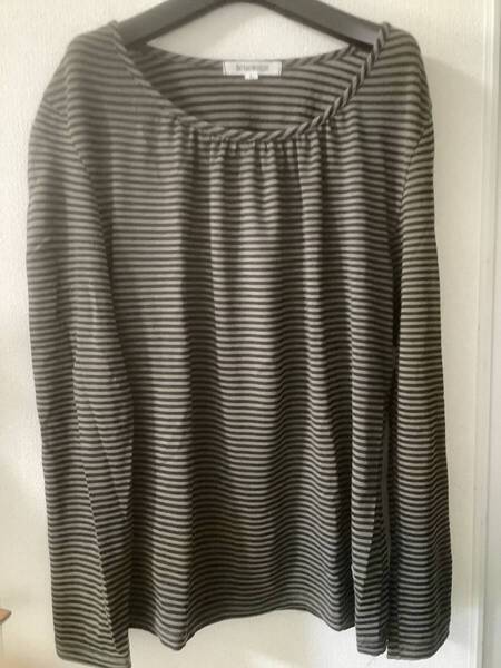 バトー・ムーシュ 長袖 ボーダーシャツ Lサイズ BATEAU MOUCHE /衣類 服