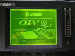 YAMAHA 01V96 Version2 デジタルミキサー 電源ケーブル/ケース(約W590×H200×D490mm)付き★中古動作完動品