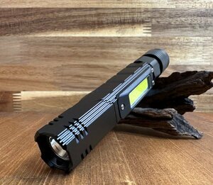 マルチユース LEDライト ヘッドライト 作業灯 マグネット付 USB充電 整備 ランタン 高品質 ツーリング キャンプ 釣り 登山 アウトドア 防災