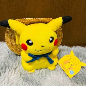  tag attaching 2003pokesen man s Lee Pikachu soft toy straw hat Pokemon center summer summer Vintage wheat .. Pikachu 1 jpy 