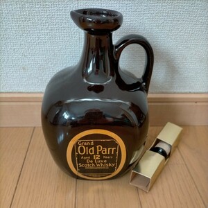 【未開栓】　グランド オールドパー デラックス　12年　Grand Old Parr スコッチウイスキー　古酒　替栓付