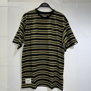 WTAPS 21ss JAM 01 SS / COTTON.TEE Lサイズ ダブルタップス ジャムボーダー半袖Tシャツ