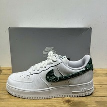 NIKE WMNS AIRFORCE1 07 ESSENTIAL PAISLEY GREEN DH4406-102 (US11.5/JP28.5cm) ナイキ ウィメンズ エアフォースワンペイズリースニーカー_画像1