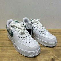 NIKE WMNS AIRFORCE1 07 ESSENTIAL PAISLEY GREEN DH4406-102 (US11.5/JP28.5cm) ナイキ ウィメンズ エアフォースワンペイズリースニーカー_画像4