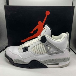 NIKE 2016 AIR JORDAN 4 RETRO OG CEMENT 28.0cm 840606-192 ナイキ エアジョーダン4 レトロ セメント スニーカー 