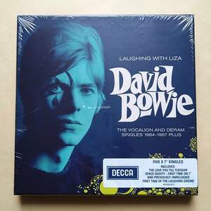 【新品未開封】 David Bowie / Laughing with Liza: The Vocalion and Deram Singles 1964-1967+ 7インチアナログレコード 5枚組 BoxSet