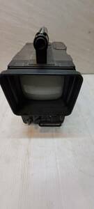  National белый чёрный телевизор [2644S] Showa Retro [MV реквизит как использование ]1976 год National производства портативный телевизор /TR-509E/ текущее состояние товар товары долгосрочного хранения изображен на фотографии 