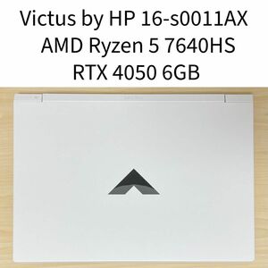 （定価16万/ 使用少/ 美品）HP Victus by HP 16-s0011AX ryzen5 RTX4050 16GB