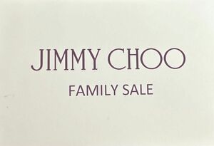 JIMMY CHOO ファミリーセール