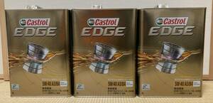 4L×3本 カストロール エッジ チタニウム 5W-40エンジンオイル TITANIUM EDGE CASTROL ガソリン・ディーゼルエンジン