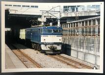 EF60 電気機関車の写真４枚（EF60 96/EF60 97/EF60 102/EF60 114/貨物列車/レトロ/JUNK）_画像3