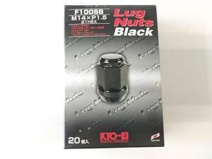 ■新品 協永産業ホイールナット ブラック F100SB-20P Lug Nut 20pcs（M14×P1.5）20個セット