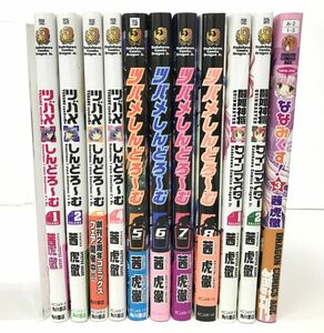 マンガまとめ売り / 在庫処分 / ツバメしんどろーむ、闘姫神将ワインマスター 他 / 11冊 / 茜虎徹 / 角川書店 / 全巻帯付【M020】