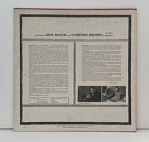 LP盤レコード/MAX ROACH AND CLIFFORD BROWN/THE BEST OF MAX ROACH AND CLIFFORD BROWN IN CONCERT/解説書付き/LAX 3081【M005】_画像2