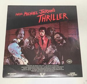 音楽LD / MAKING MICHAEL JACKSON’S THRILLER　マイケル・ジャクソン / VESTRON / VL 1000【M005】