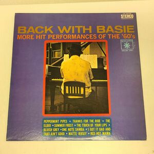 LPレコード / バック・ウィズ・ベイシー　カウント・ベイシー　COUNT BASIE / YW-7550-RO【M005】