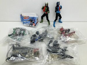 ミニフィギュアセット売り/仮面ライダー RETURN TO THE FIRST 編 全7種/1号 2号 響鬼 弾鬼 他/バンダイ/HGシリーズ/ガシャポン【G015】