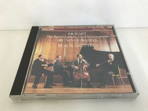 CD/MOZART・PIANO QUARTETS 1 & 2・BRUNO GIURANNA BEAUX ARTS TRIO/BRUNO GIURANNA BEAUX ARTS TRIO 他/PHILIPS/410391-2/【M001】