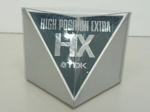 雑貨/TDK　HIGH POSITION EXTRA　HX/置物　オブジェ　販促品　ノベルティ/詳細不明　1辺8cm【Z015】