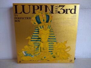 LD-BOX/ 処分品 / LUPIN THE 3rd TV PERFECTION BOX / 6枚組 / ルパン三世 / ブックレット付き / バップ / VPLY-70444 / 【M030】