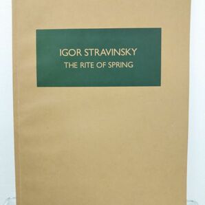 楽譜 /IGOR STRAVINSKY/ストラヴィンスキー/The Rite of Spring/オーケストラ・スコア/BOOSEY＆HAWKES MUSIC/状態難あり/HPS-638 /【M003】の画像1