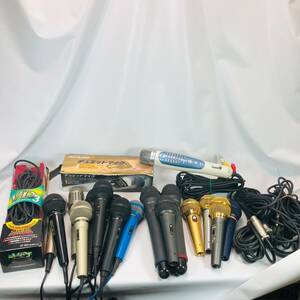 [ operation not yet verification ] electrodynamic microphone set sale Pioneer Aoi audio-technica SONY Victor Toshiba