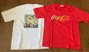 コカコーラ　半袖Tシャツ　メンズ　L 2枚セット