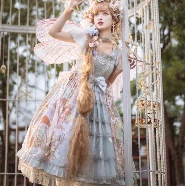 【セット】森の魔法使い 〜 精霊の花園 〜 クラシック クラロリ ロリータ 姫 妖精