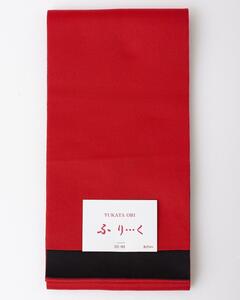 [ hanhaba obi ] двусторонний двусторонний ( красный × чёрный ) длинный соответствует юката obi hakama внизу obi одиночный . obi 4 размер obi ..-. включая доставку 