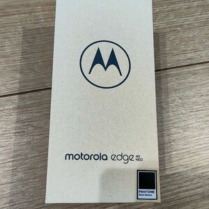 【SIMフリー】motorola edge 40 neo ブラック