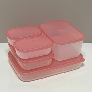 ＊ タッパーウェア ＊ フリーザーメイト ジェントルピンク Tupperware 