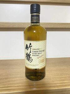 竹鶴 ピュアモルト ウイスキー 700ml新品