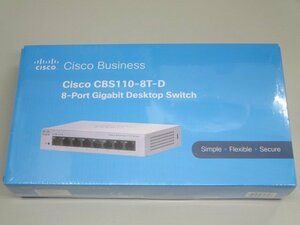 *CISCO* switching hub CBS110-8T-D * unused * unopened *