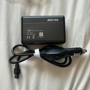 BESTEK カーインバーター 120W シガーソケット 車載充電器