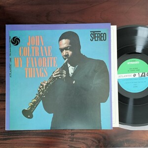 【SD-1361/P-7505A】John Coltrane / My Favorite Things / ATLANTIC / 日本盤 / LP