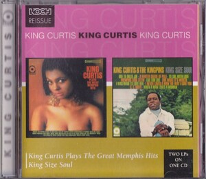 KING CURTIS / PLAYS THE GREAT MEMPHIS HITS / KING SIZE SOUL /US盤/中古CD!!70524