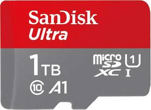 サンディスク 正規品 Sandisk microSDカード 1TB UHS-I Class10 動作確認済 　2個　オマケ付き　特価